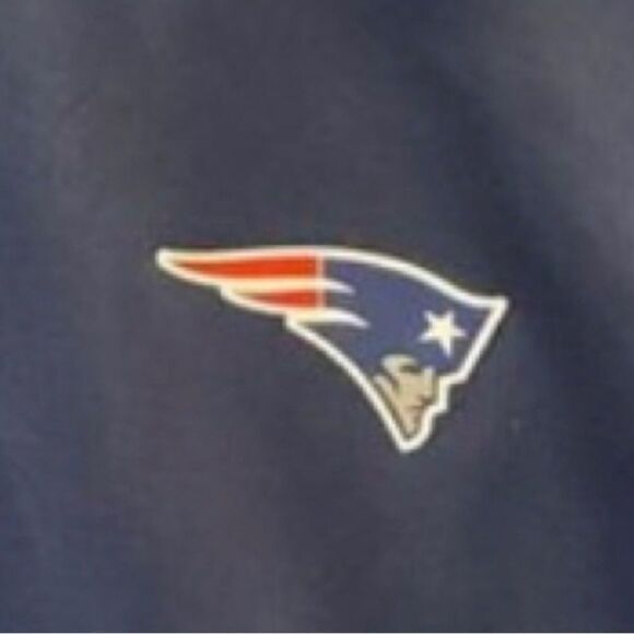 NFL Mens New England Patriots 1/4 Zip Pullover Size M EUC - Picture 3 of 3